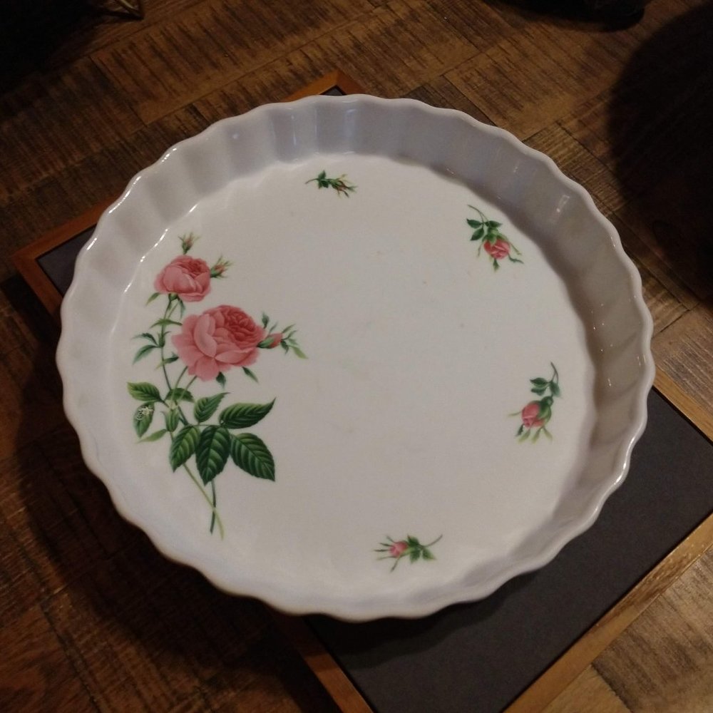 Vintage Christineholm Ceramic Tart/Quiche Dish